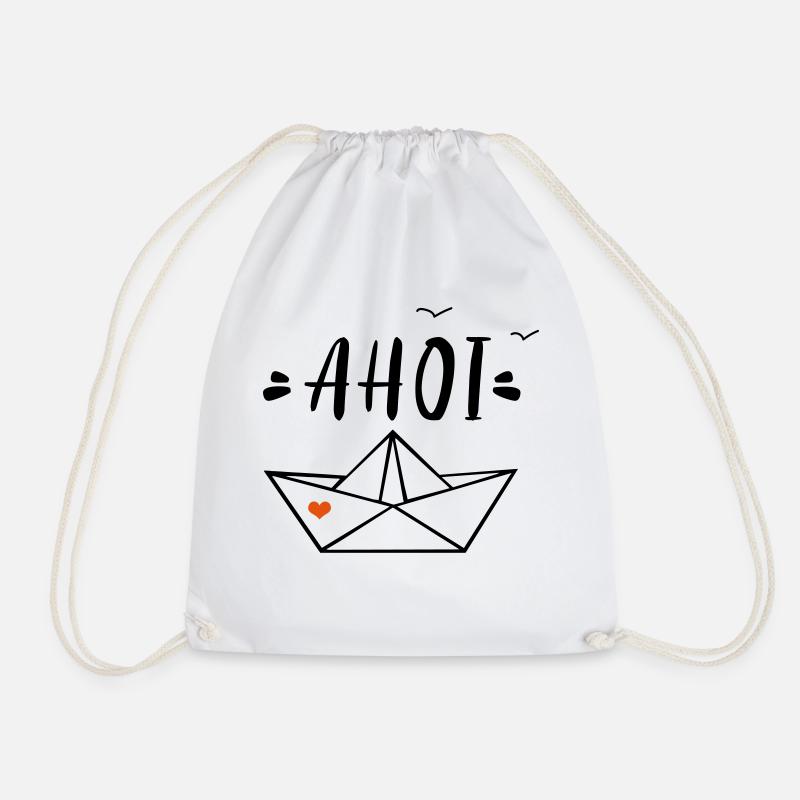 Ahoi - Turnbeutel - Weiß