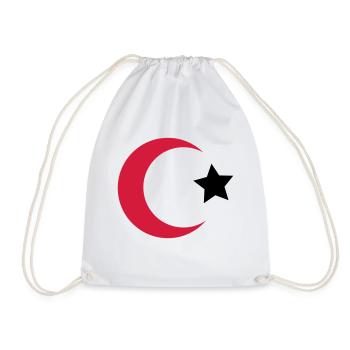 türkei - Turnbeutel - Weiß - Vorne