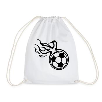 Soccer - Turnbeutel - Weiß - Vorne