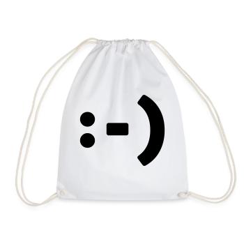 sourireToujours un sourire - Sac de sport léger - blanc - Devant