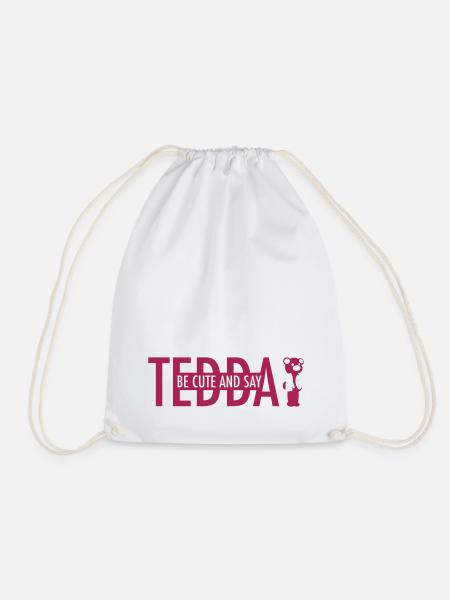 TEDDAY 2 - Turnbeutel - Weiß