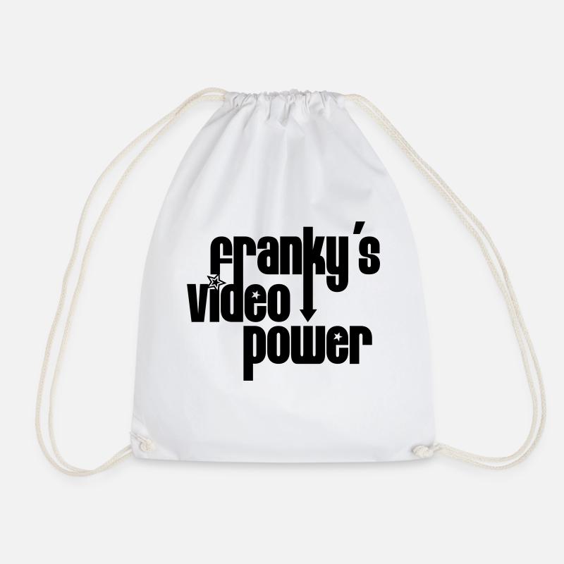 Franky´s Video Power - Turnbeutel - Weiß