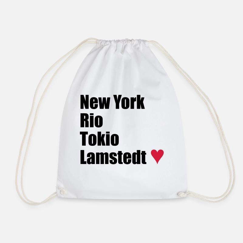 Lamstedt NewYork - Turnbeutel - Weiß