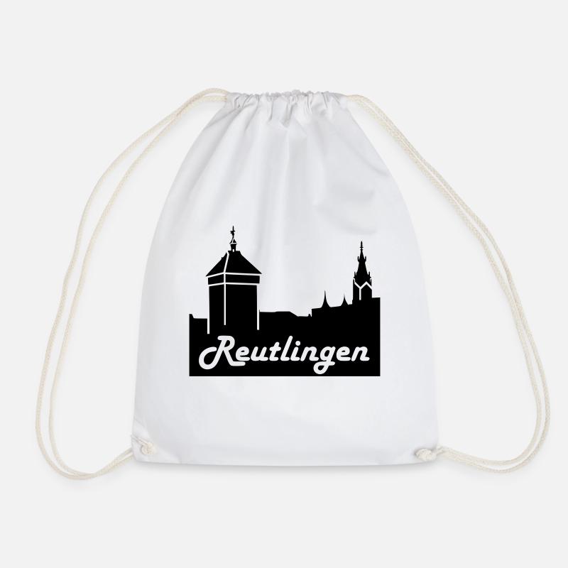 Reutlingen Skyline - Turnbeutel - Weiß