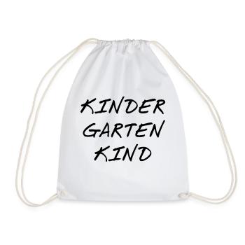 enfant de maternelle - Sac de sport léger - blanc - Devant