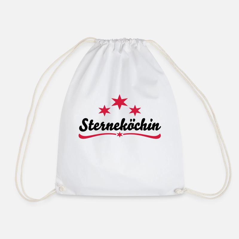 Kochen - Turnbeutel - Weiß