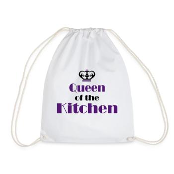 Tablier de cuisine femme - Sac de sport léger - blanc - Devant