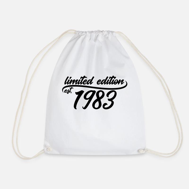 Limited Edition est 1983 - Turnbeutel - Weiß
