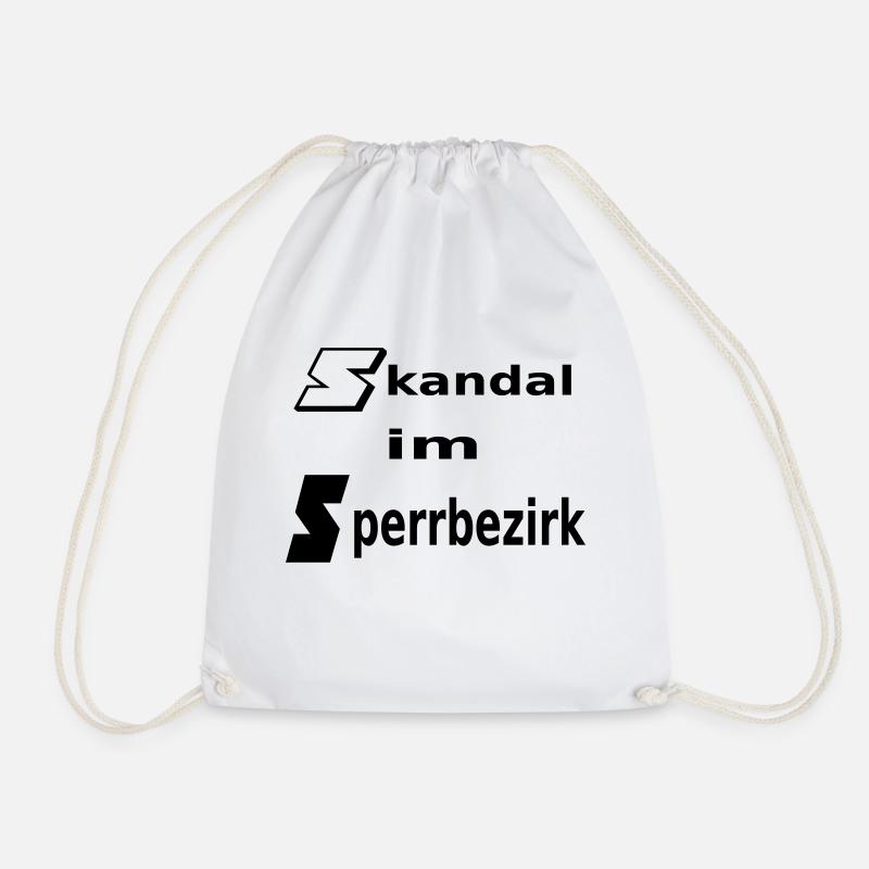 Skandal im Sperrbezirk - Turnbeutel - Weiß