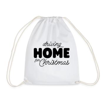 Noël à la maison - Sac de sport léger - blanc - Devant