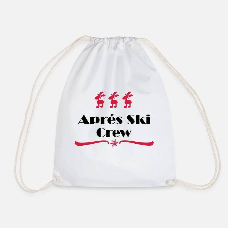 apres ski - Turnbeutel - Weiß