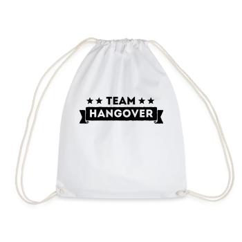 TEAM HANGOVER - VATERTAG - Turnbeutel - Weiß - Vorne