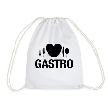 gastro-1 - Turnbeutel - Weiß - Vorne
