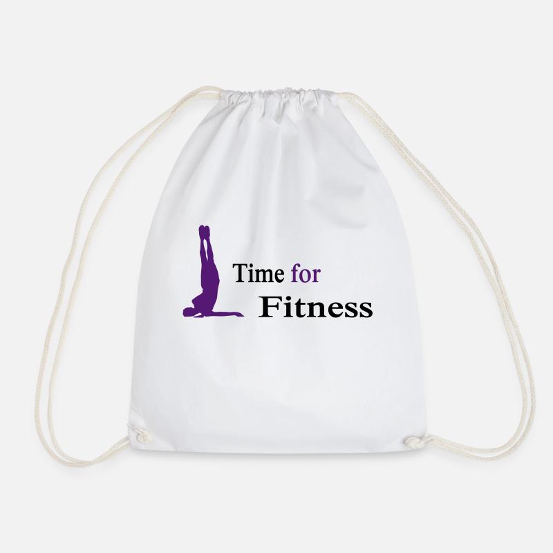 fitness - Turnbeutel - Weiß