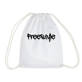 Freestyle - Turnbeutel - Weiß - Vorne