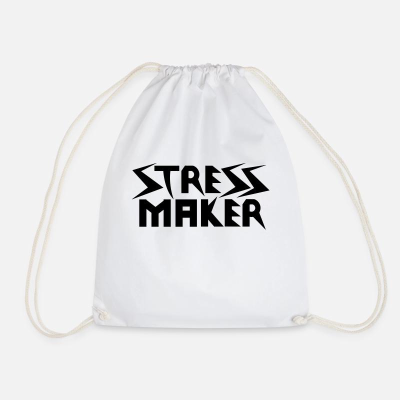 Stress Maker - Turnbeutel - Weiß