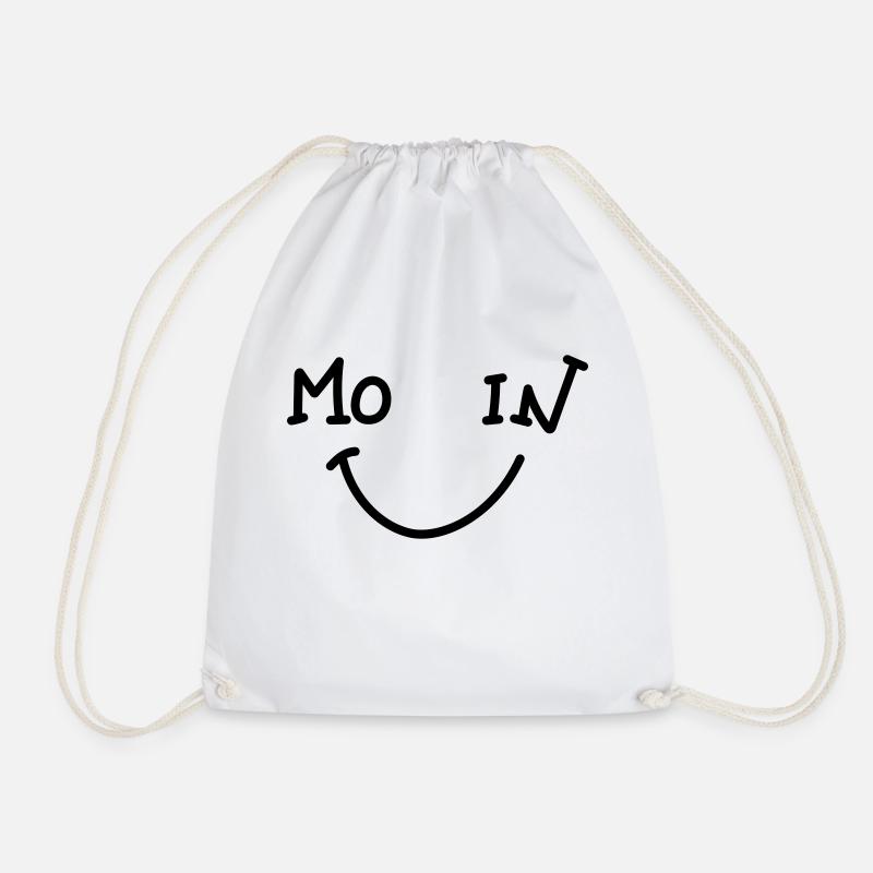 Moin Smile - Turnbeutel - Weiß