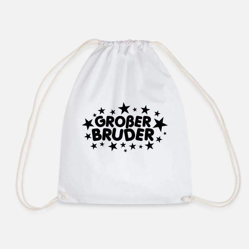Großer Bruder - Turnbeutel - Weiß