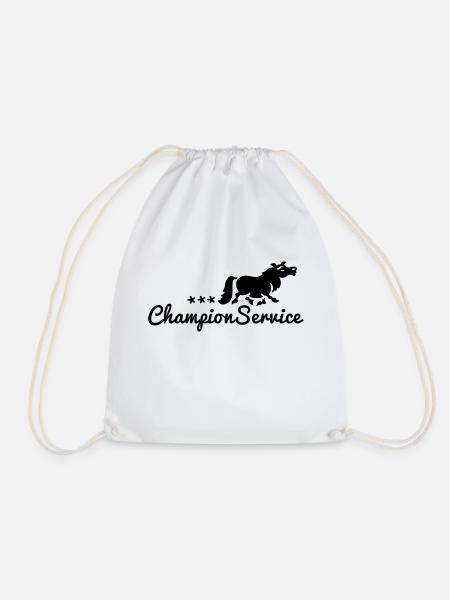 Champion Service - Turniertrottel - Turnbeutel - Weiß
