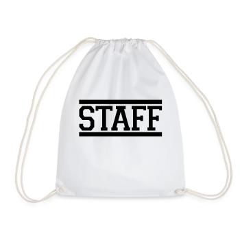 staff - Turnbeutel - Weiß - Vorne