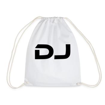 dj - Turnbeutel - Weiß - Vorne