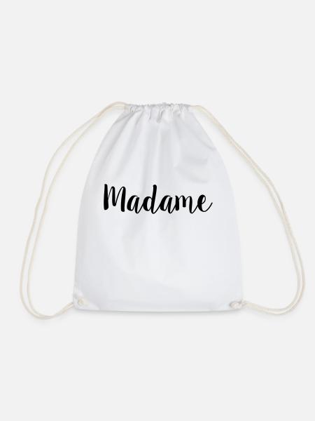 Madame simple - Sac de sport léger - blanc