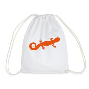 salamandre - Sac de sport léger - blanc - Devant