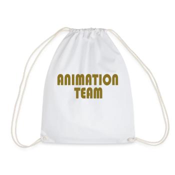animation team - Turnbeutel - Weiß - Vorne