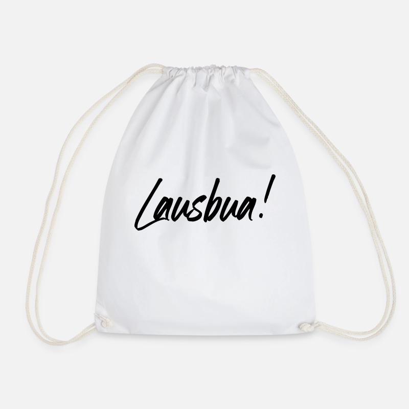 Lausbua - Turnbeutel - Weiß