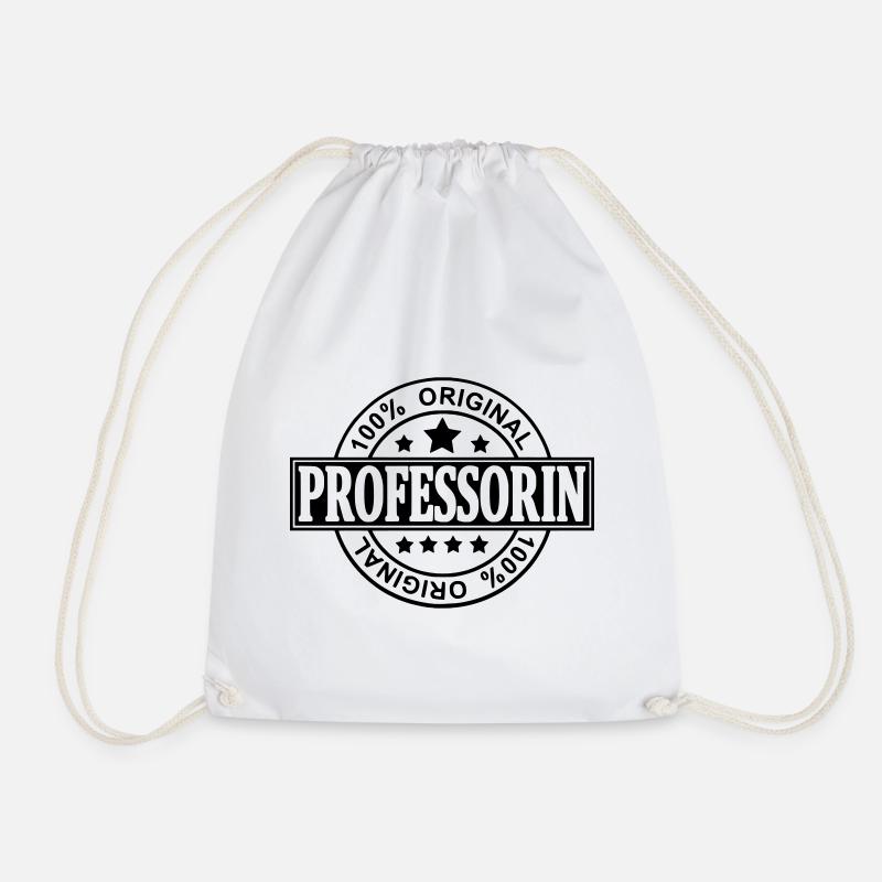 professorin - Turnbeutel - Weiß