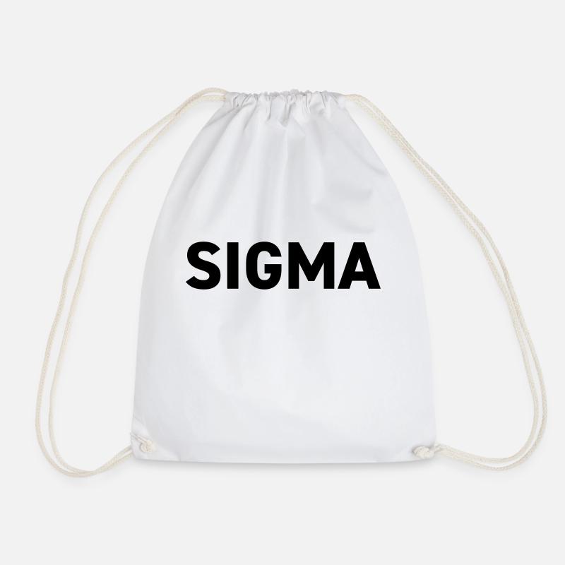 Sigma Dark Pack Rank - Turnbeutel - Weiß