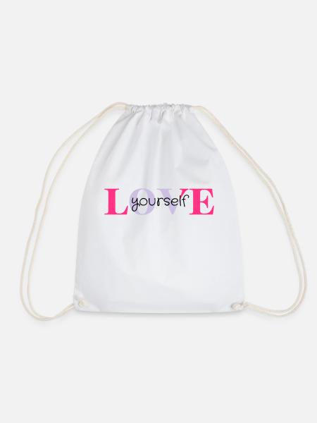 LOVEyourself - Turnbeutel - Weiß
