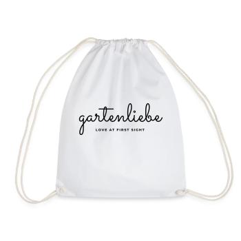 gartenliebe ♥ - Turnbeutel - Weiß - Vorne