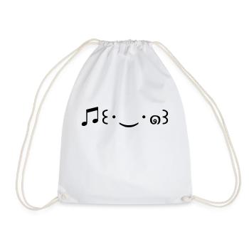 🎵 Bring music into your everyday life! 🎵 - Drawstring Bag - white - Front