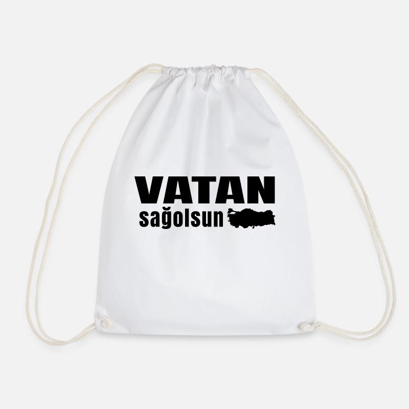 vatan sagolsun v1 - Turnbeutel - Weiß