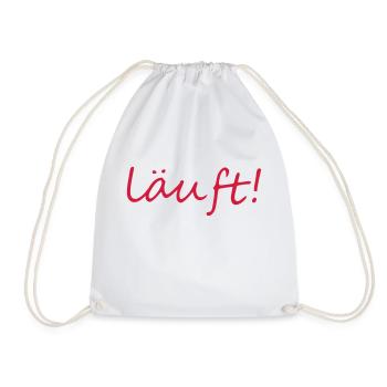 Exécution. - Sac de sport léger - blanc - Devant