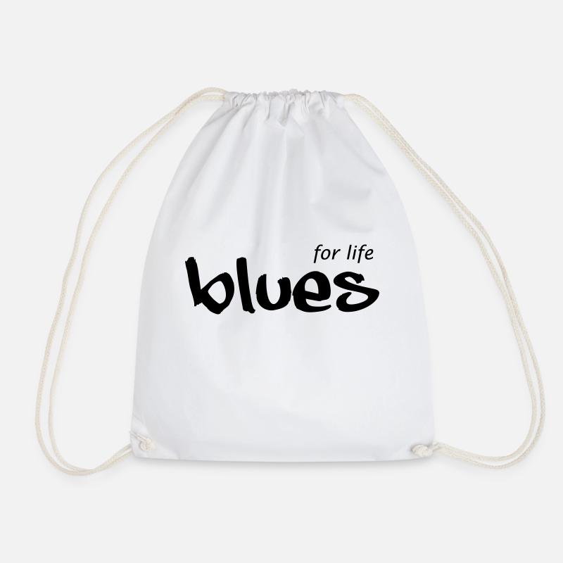 BLUES for life - Turnbeutel - Weiß