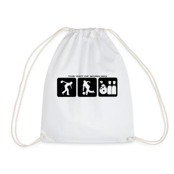 Bowling Bowling Pins Sports Bowling Club Jersey - Sac de sport léger - blanc - Devant
