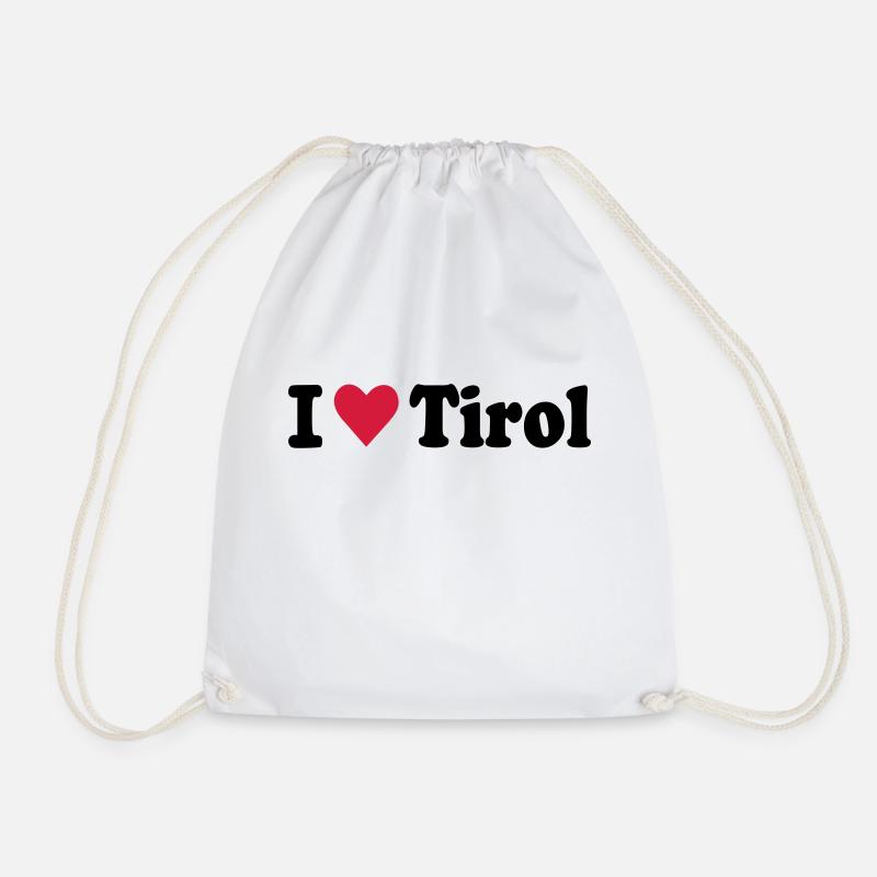 Tirol - Turnbeutel - Weiß
