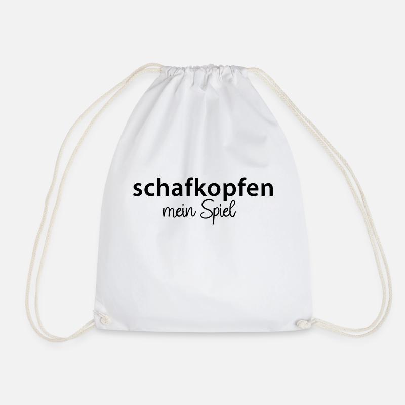 schafkopfen - mein Spiel - Turnbeutel - Weiß