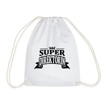 super direktorin - Turnbeutel - Weiß - Vorne
