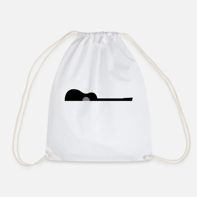 guitare - Sac de sport léger - blanc