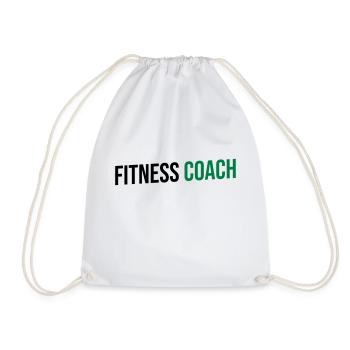 préparateur physique bleu et noir - Sac de sport léger - blanc - Devant