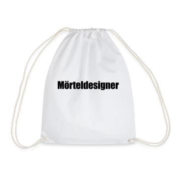 T-Shirts Sayings - Concepteur de mortier | Proverbes Chemises - Sac de sport léger - blanc - Devant