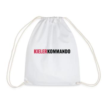 KielerKommando - Turnbeutel - Weiß - Vorne
