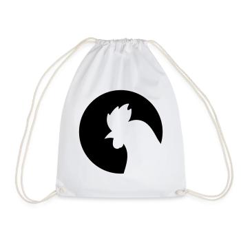 Poulet - Sac de sport léger - blanc - Devant