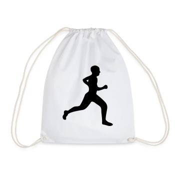 Coureur - Sac de sport léger - blanc - Devant