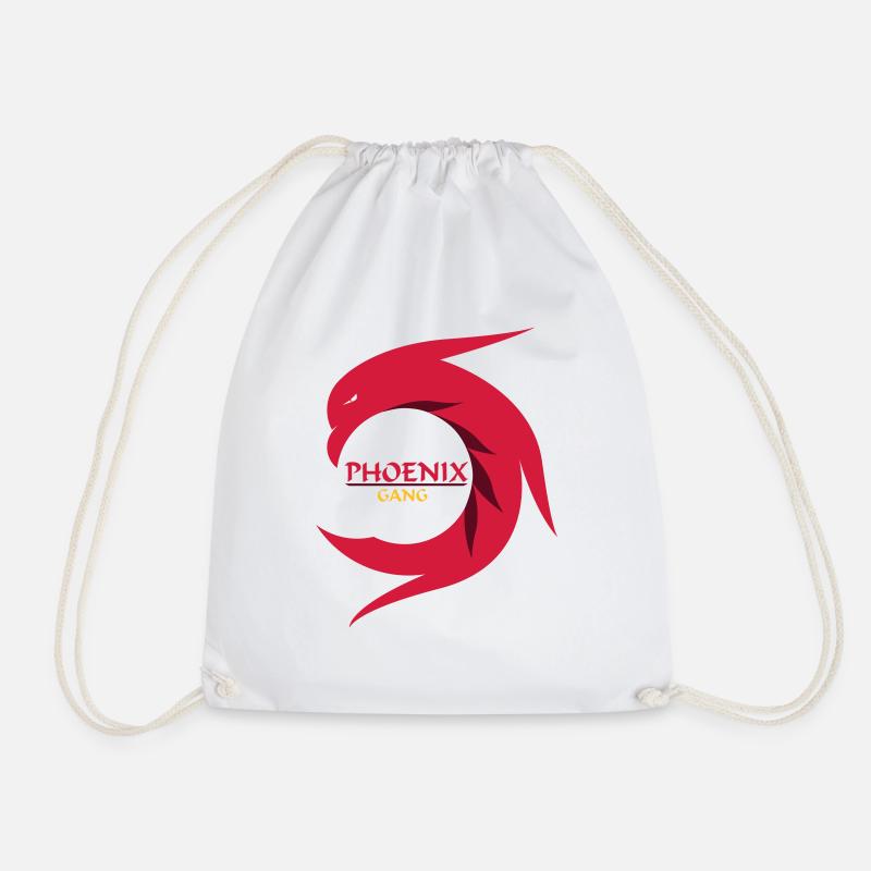Phoenix gear - Drawstring Bag - white