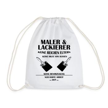 Maler und Lackierer - Turnbeutel - Weiß - Vorne