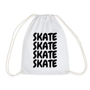 Patin - Sac de sport léger - blanc - Devant